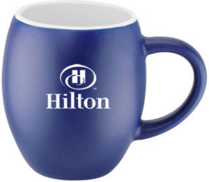 Promotional Ceramic Mugs: 16oz Matte Barrel Mugs